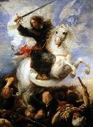 Juan Martin Cabezalero St James the Great in the Battle of Clavijo USA oil painting artist